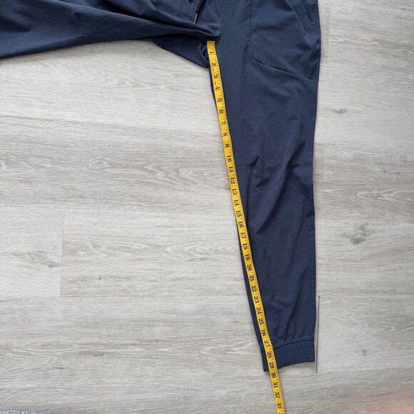 Lululemon LICENSE TO TRAIN Jogger Pants BLUE Men’s Size Medium EXCELLENT - Picture 9 of 12